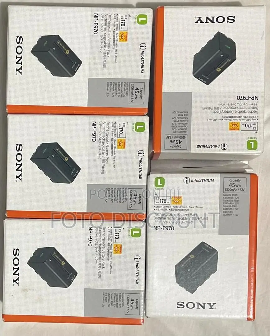 Sony Np-F970 L-Series Info-Lithium Battery Pack