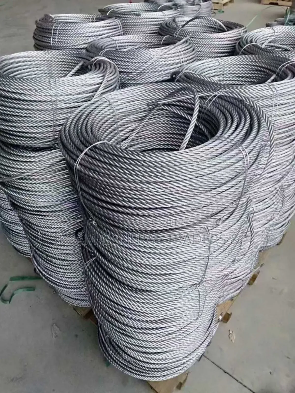 Stainless Wire Rope, 7*19, 6mmx100m