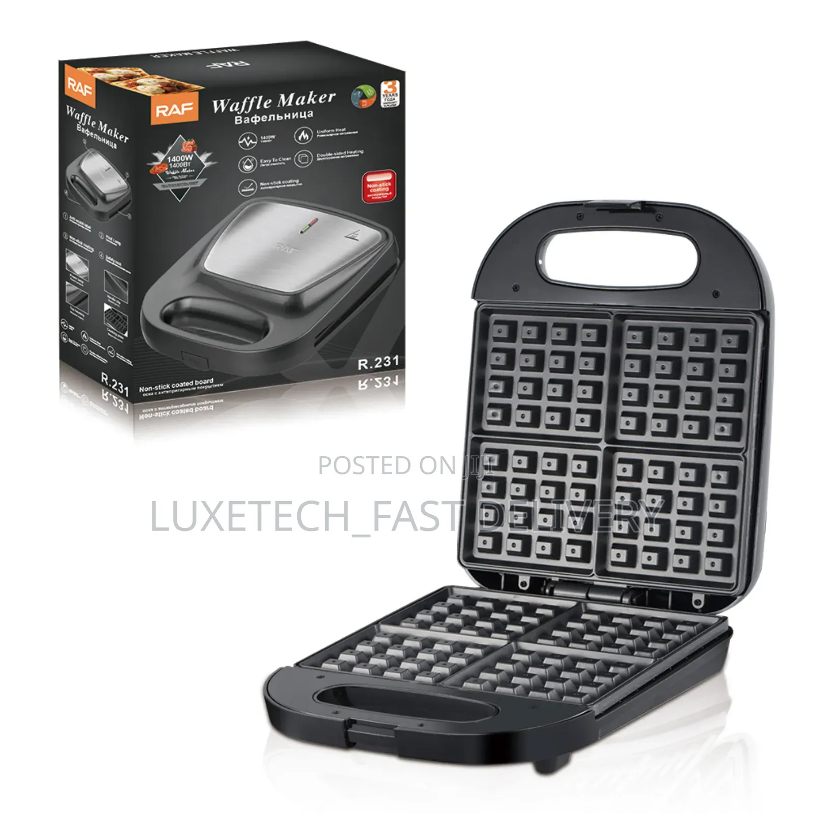 Raf R.231 Waffle Maker