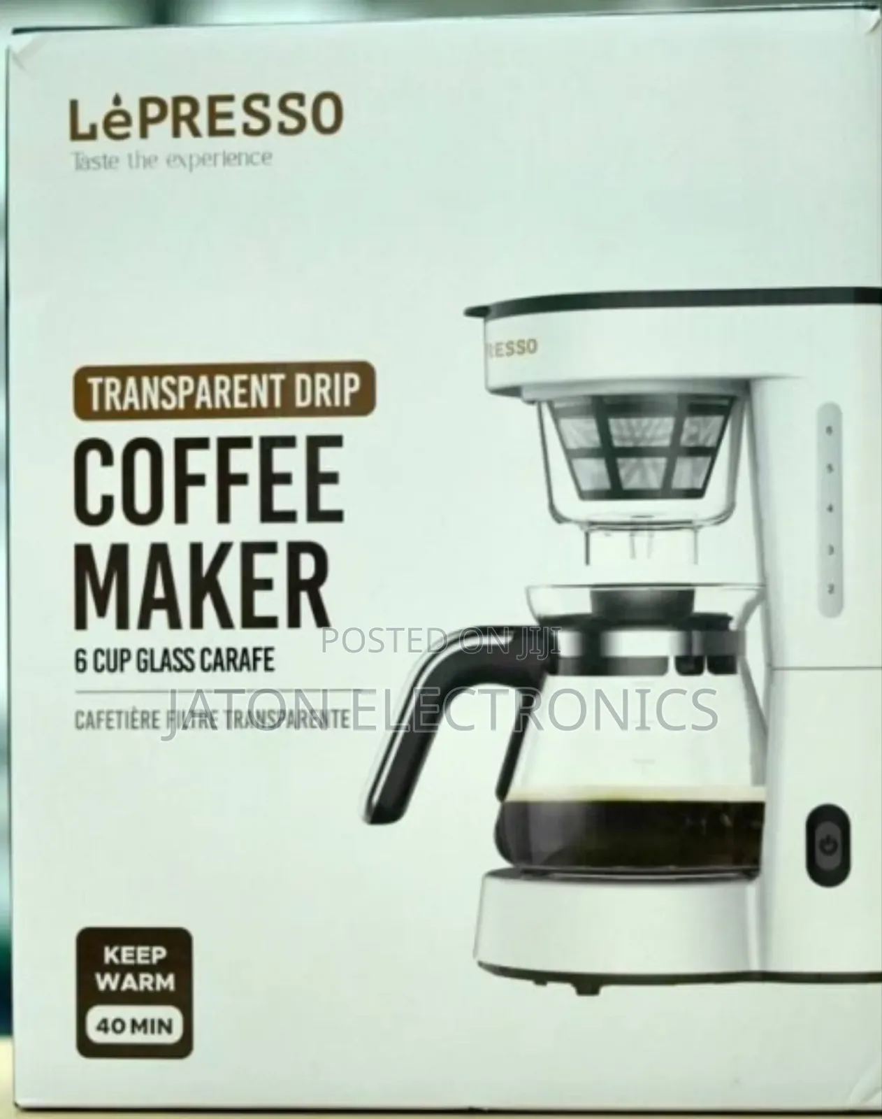 Lepresso Coffee Maker 6 Cup