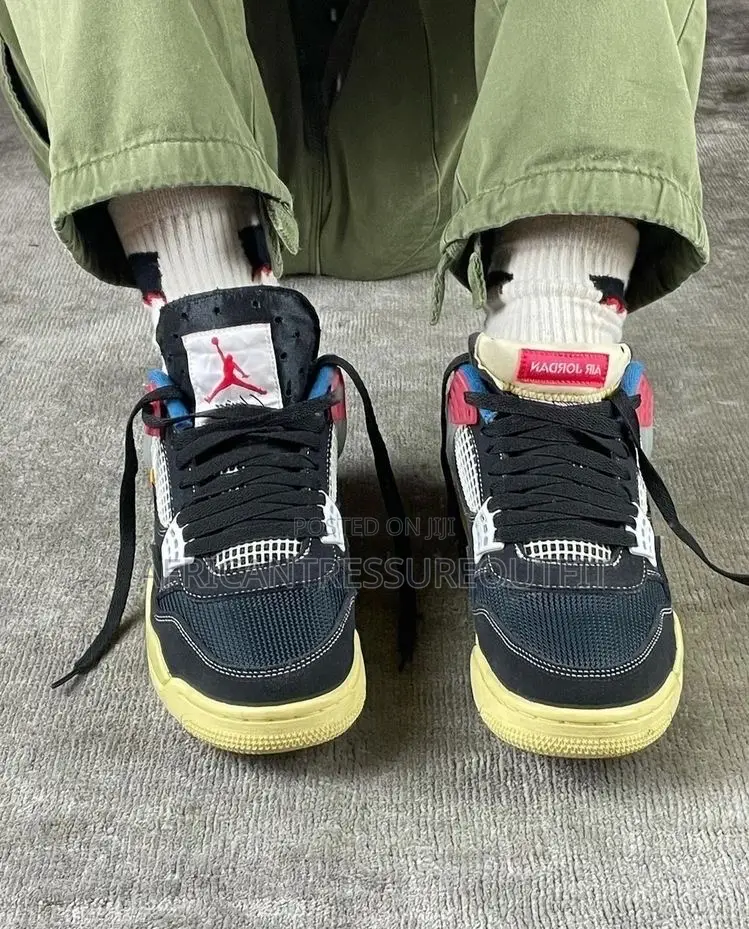 Jordan 4 Union Available Leather Faux Collection Available Size 40–45