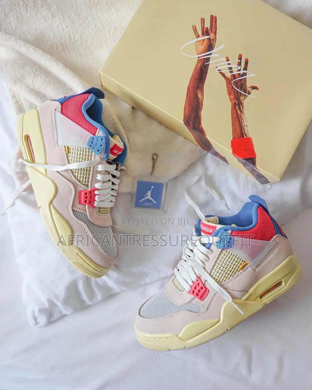 Jordan 4 Union Available Leather Faux Collection Available Size 40–45