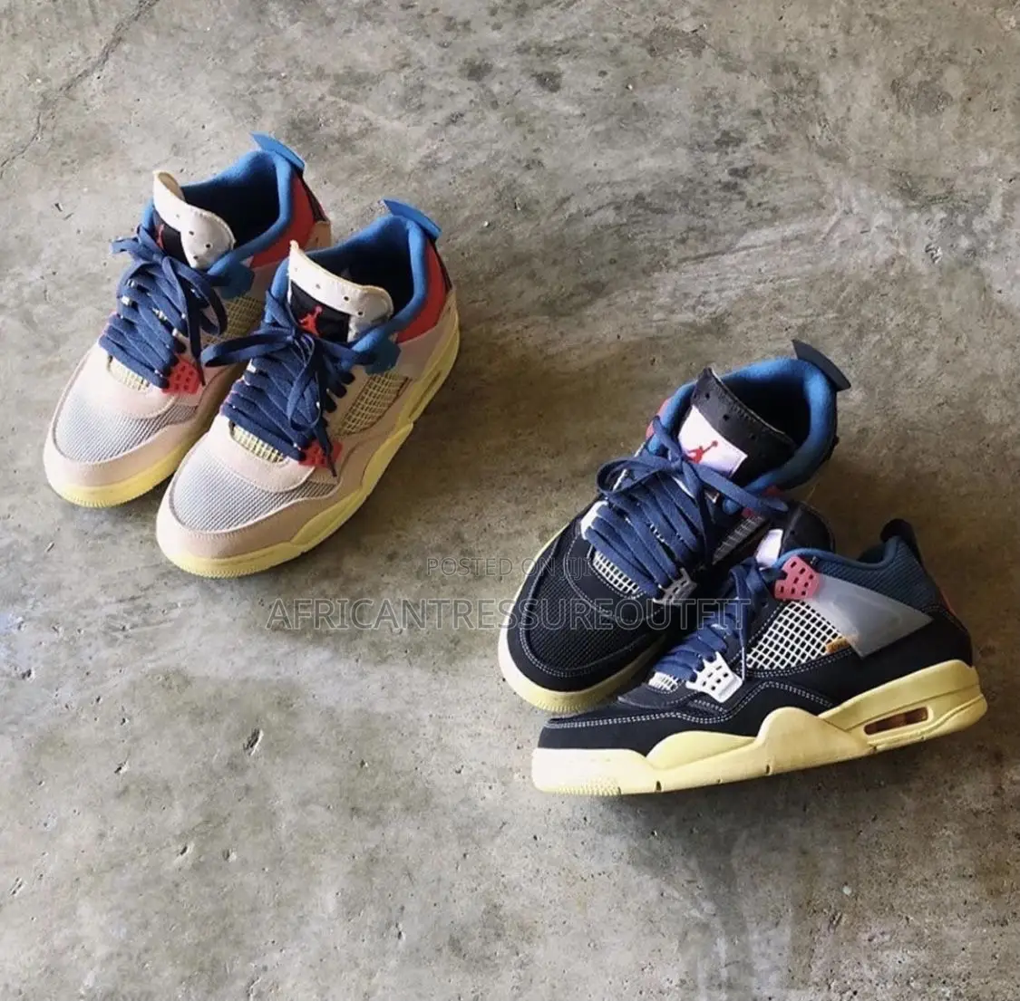 Jordan 4 Union Available Leather Faux Collection Available Size 40–45