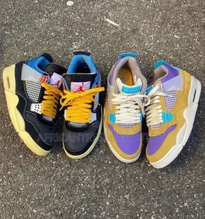 Jordan 4 Union Available Leather Faux Collection Available Size 40–45