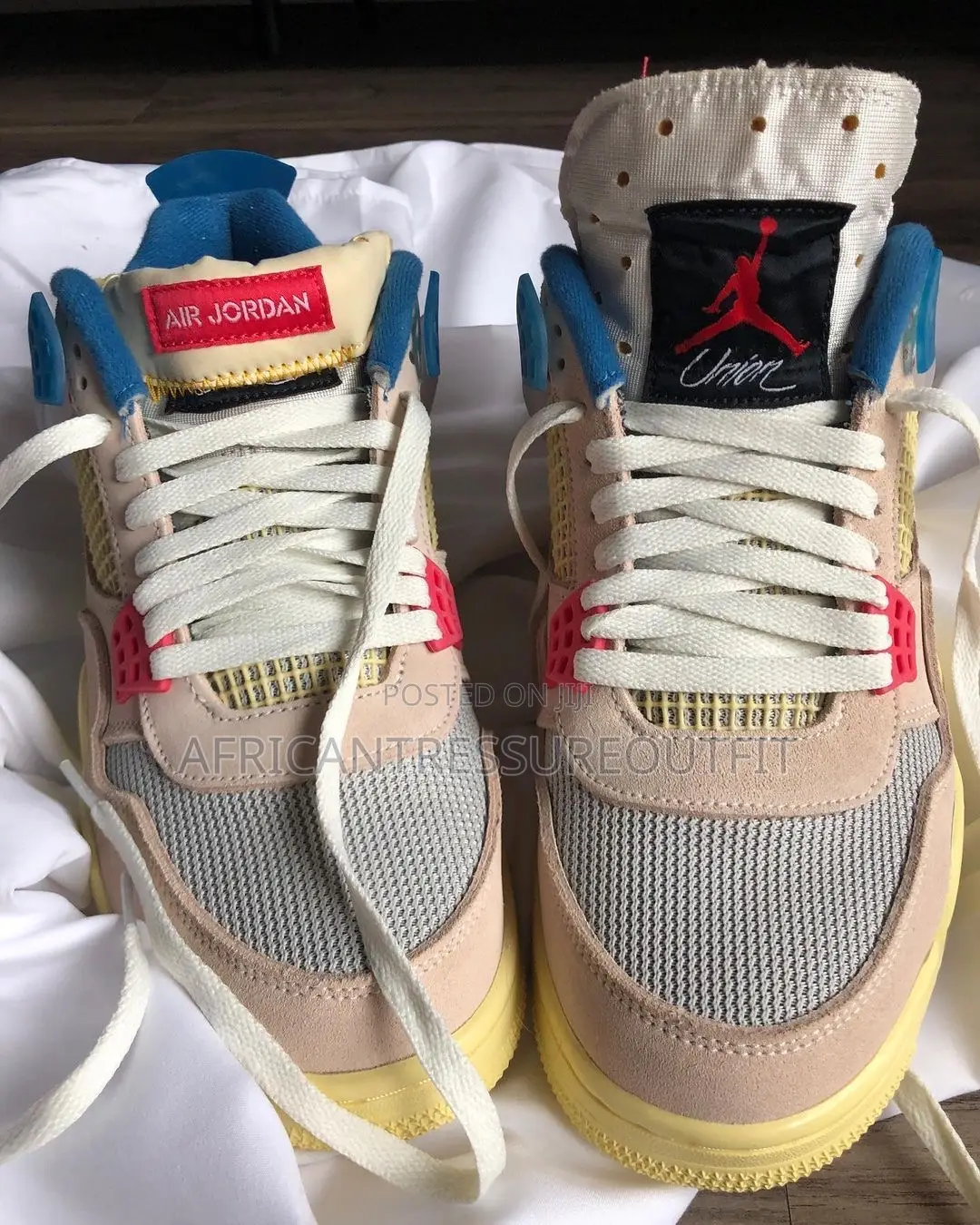 Jordan 4 Union Available Leather Faux Collection Available Size 40–45