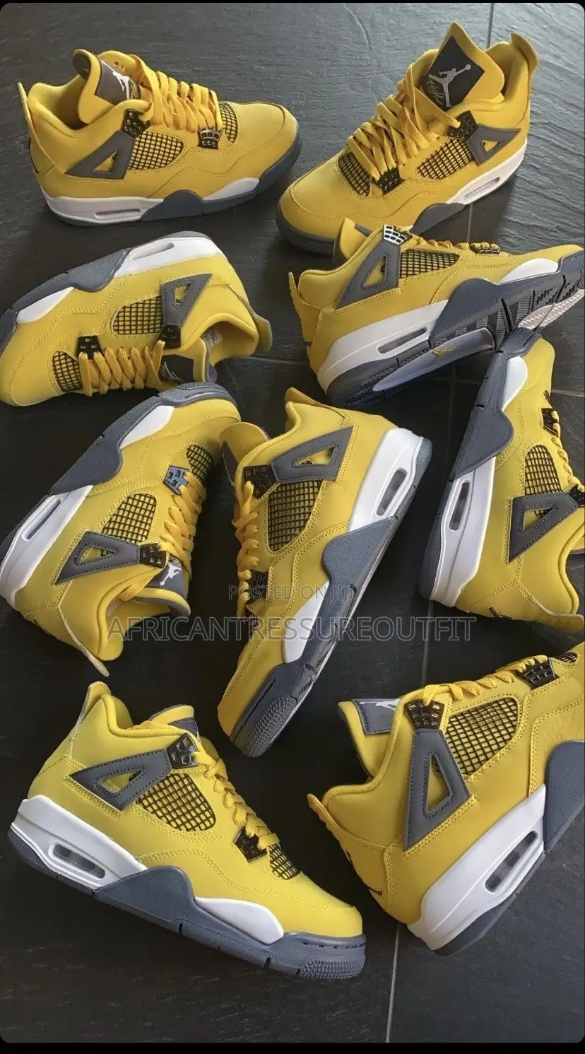Jordan 4’S Collection Quality Sneakers Available Size 40–45