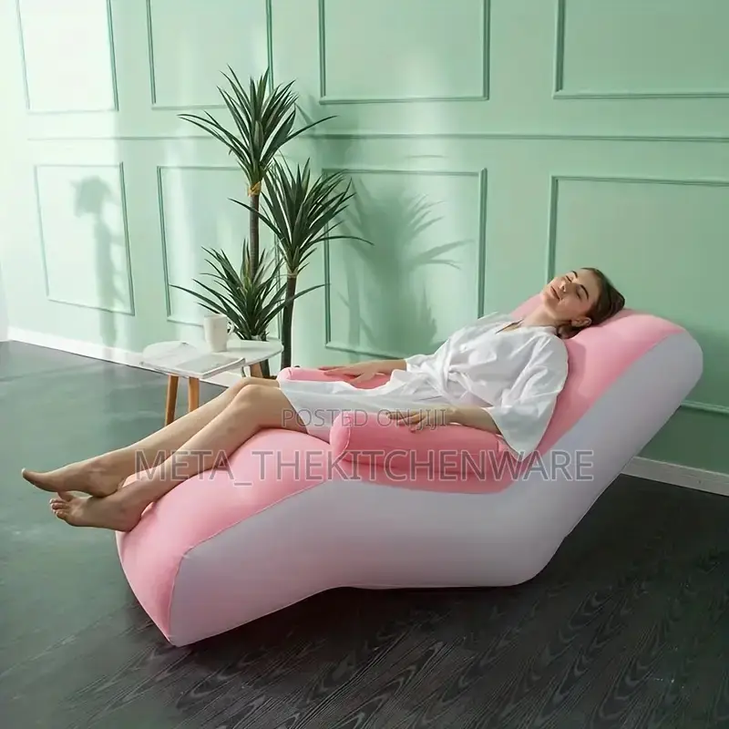 Folding Inflatable Sofa With Armrests