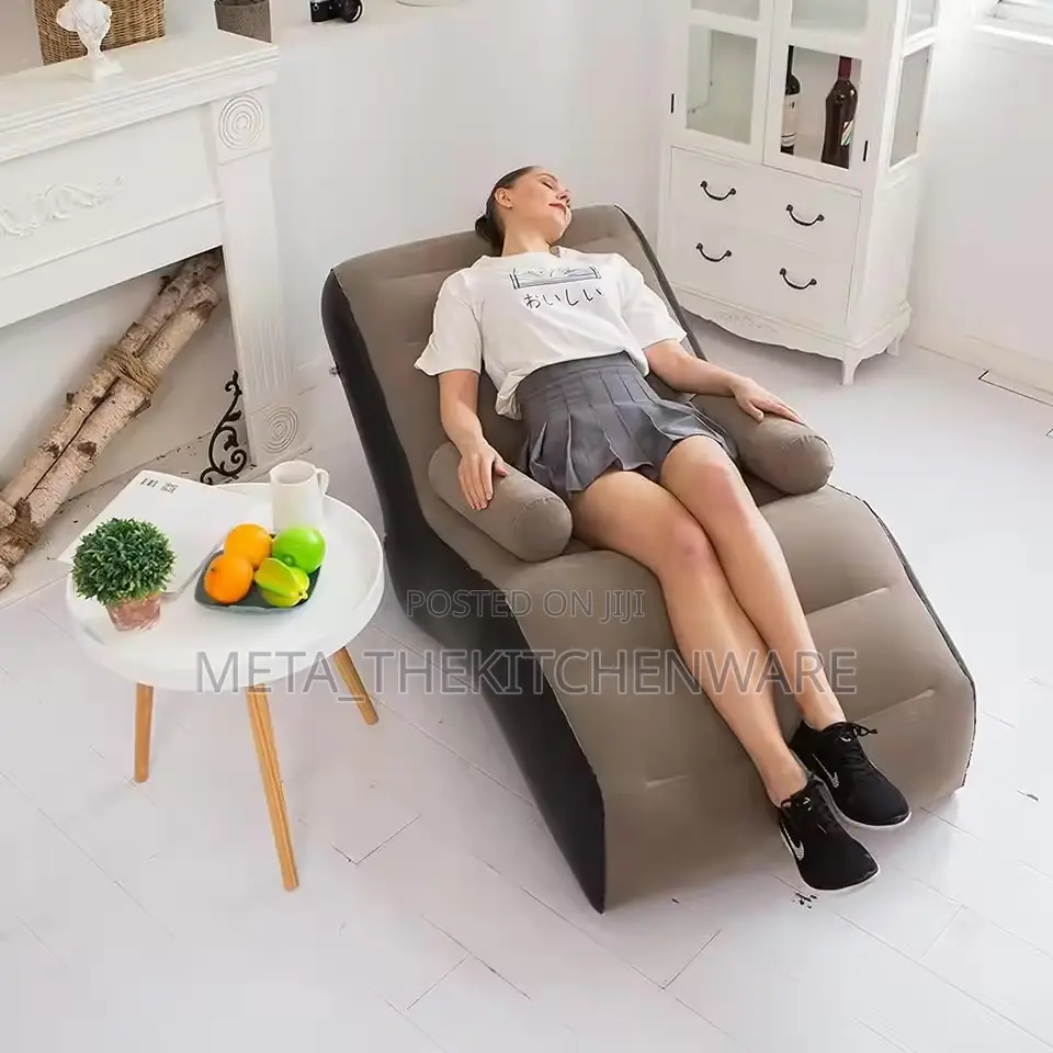 Folding Inflatable Sofa With Armrests