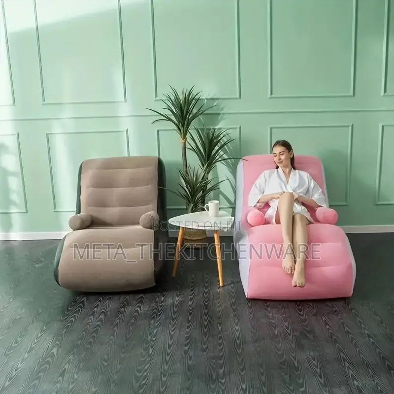 Folding Inflatable Sofa With Armrests