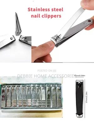 Nail Cutter Stainless Set of 24pcs