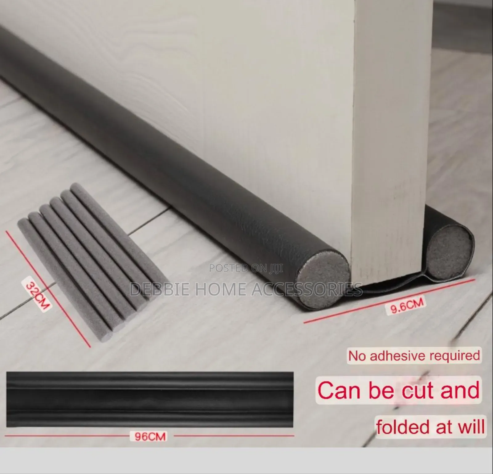 Door Sealer (Rubber Ya Kuzuia Wadudu Na Vumbi Kuingia )