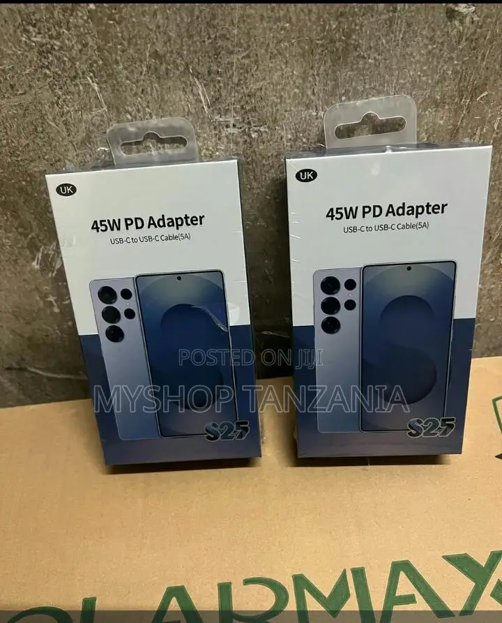 S25 45w Pd Adapter Usb to Usb C Cable