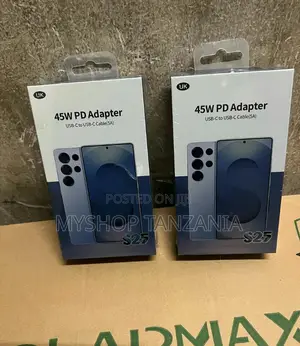 S25 45w Pd Adapter Usb to Usb C Cable