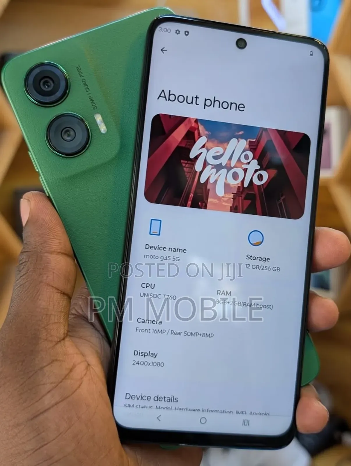 New Motorola Moto G35 256 GB