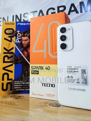 New Tecno Spark 40 Pro+ 256 GB