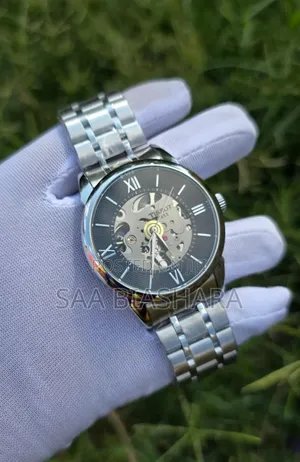 Tissot Automatic Watch Silver and Black 1853