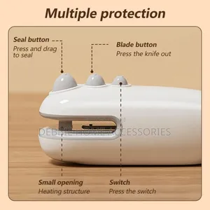 2 in 1 Bag Sealer Heat Seal With Cutter and Sealing