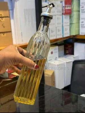 Oil /Vinegar Bottle -(Glass)