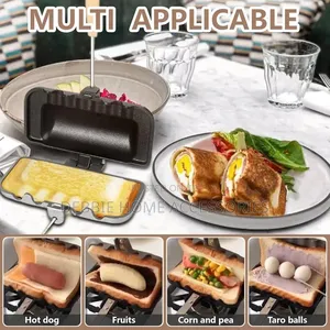 Double Sided Sandwich Frying Pan
