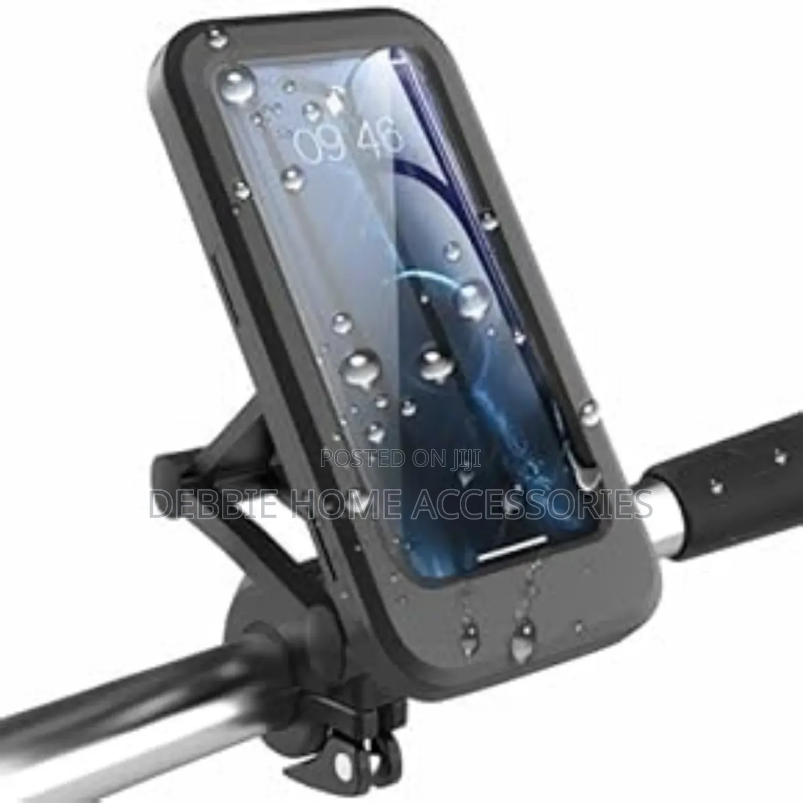 Waterproof Motorcycle/Bike Phone Holder With A Fully Enclosed Case.