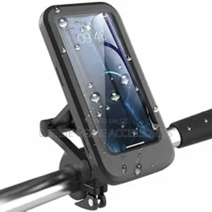 Waterproof Motorcycle/Bike Phone Holder With A Fully Enclosed Case.