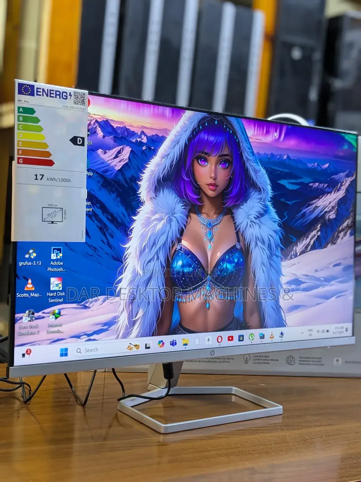 Hp Monitors With Sleek Design