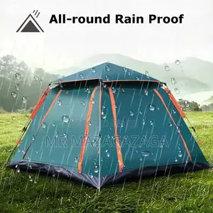 Camping Tent 6 Peoples With Canopy