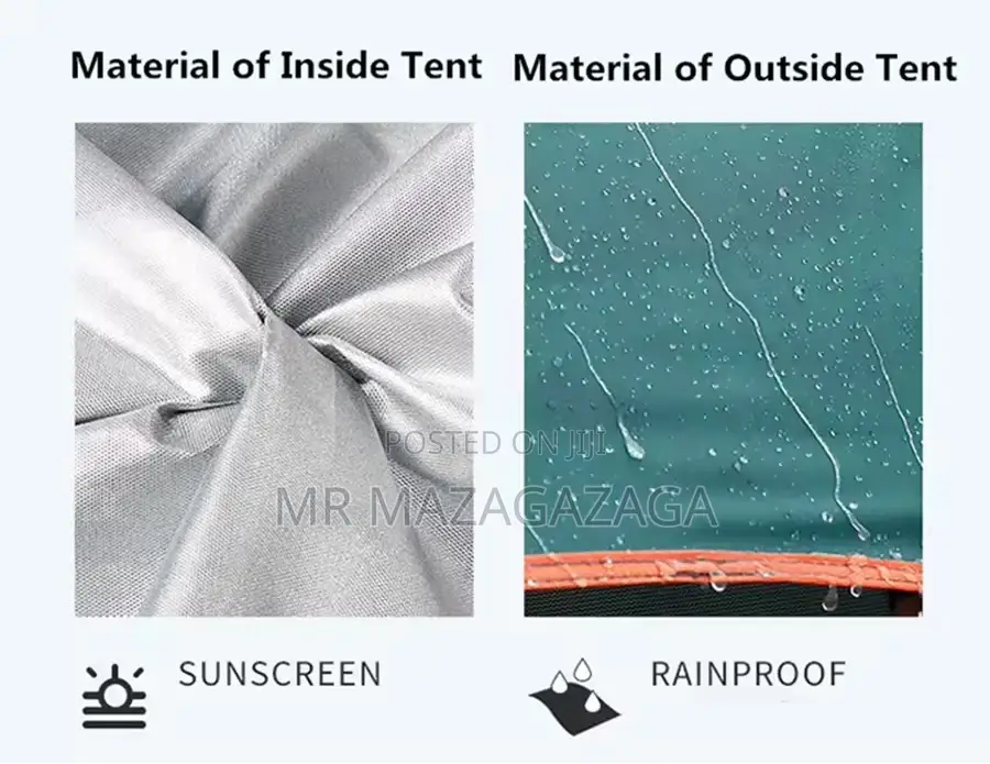Camping Tent 6 Peoples With Canopy