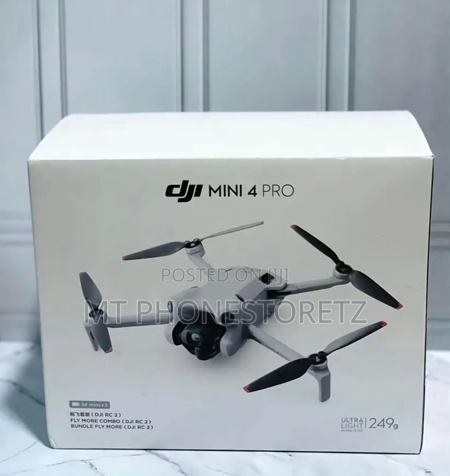 Dji Mini 4 Pro Fly More Combo Plus 45min X3 Drone