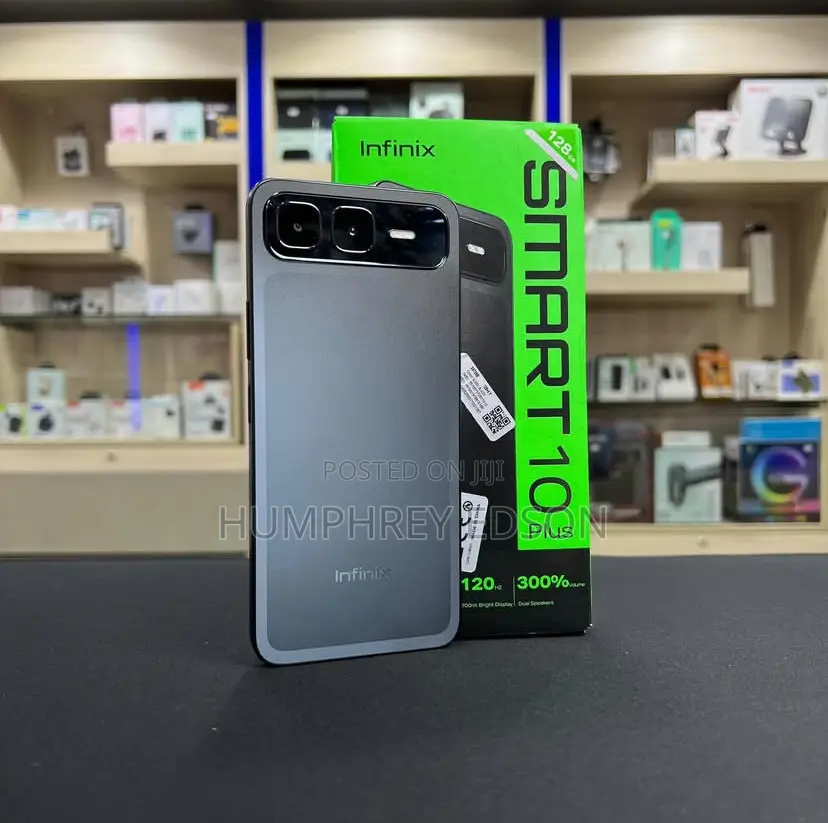 New Infinix Smart 10 Plus 128 GB Black