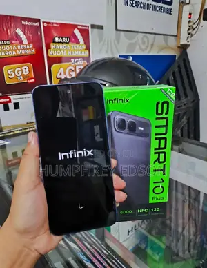 New Infinix Smart 10 Plus 128 GB Blue
