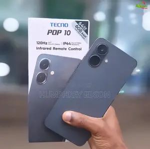 New Tecno Pop 10 64 GB Black