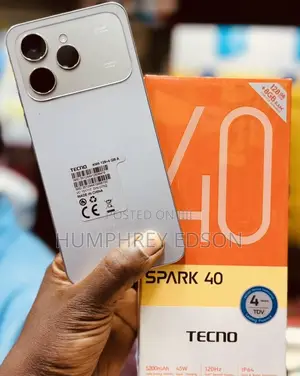 New Tecno Spark 40 128 GB Silver
