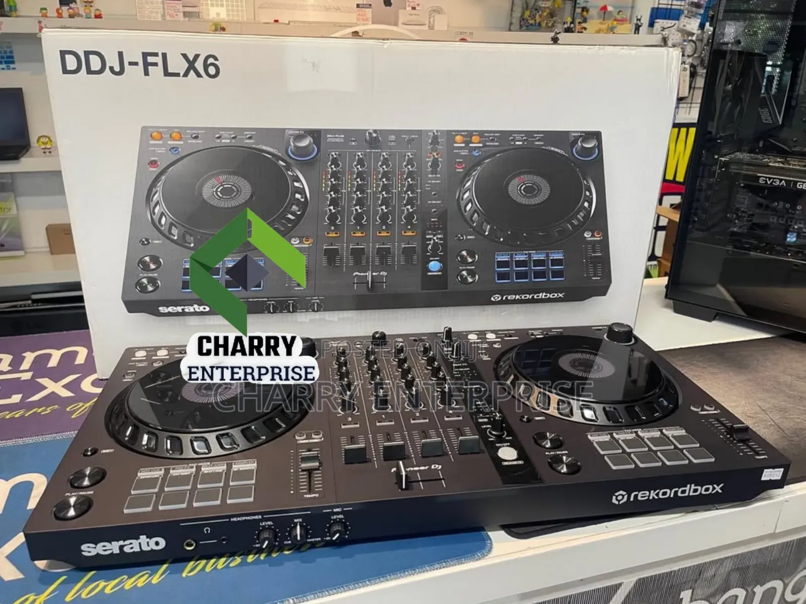 Original Ddj-flx6 4-channel Pioneer Dj Controller For Rekordbox