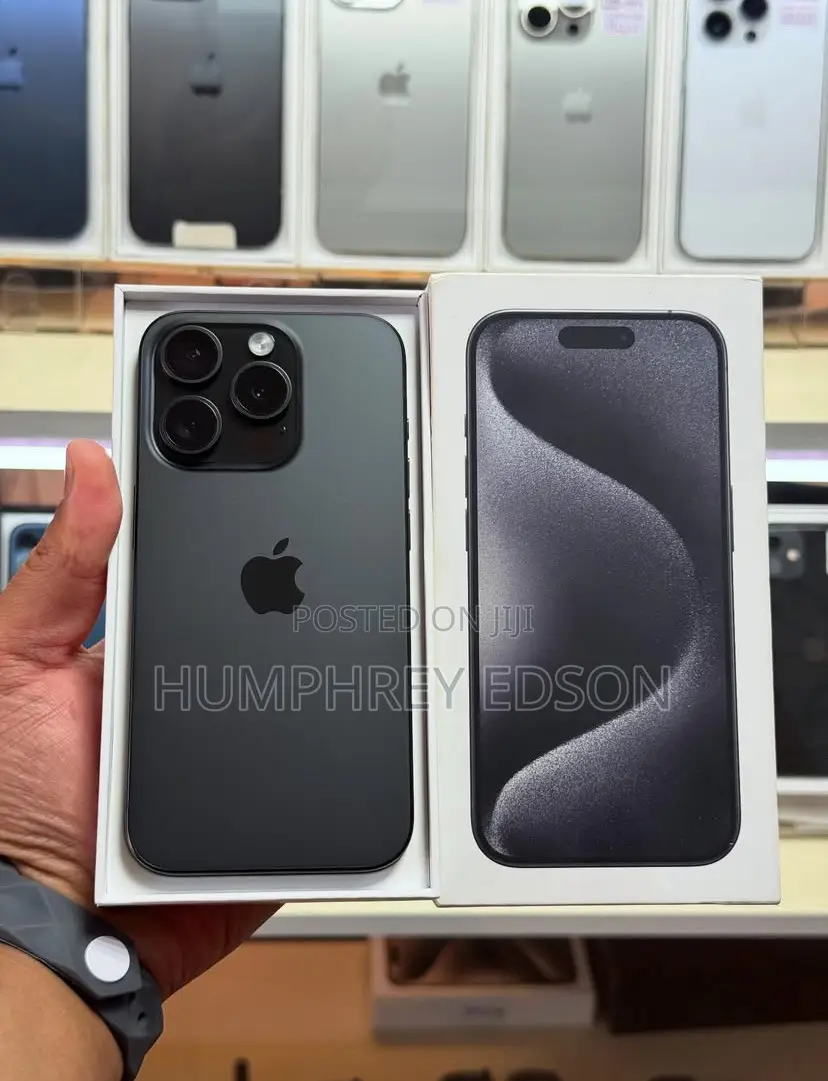 New Apple iPhone 15 Pro 256 GB Black