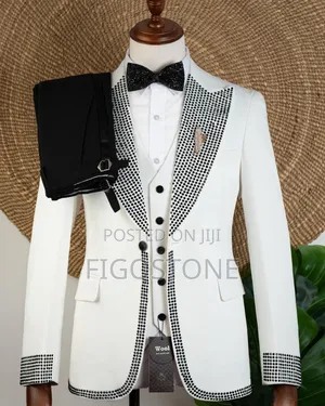 White,Black, Blue Full Suit's