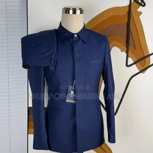 Two Button Kaunda Suti
