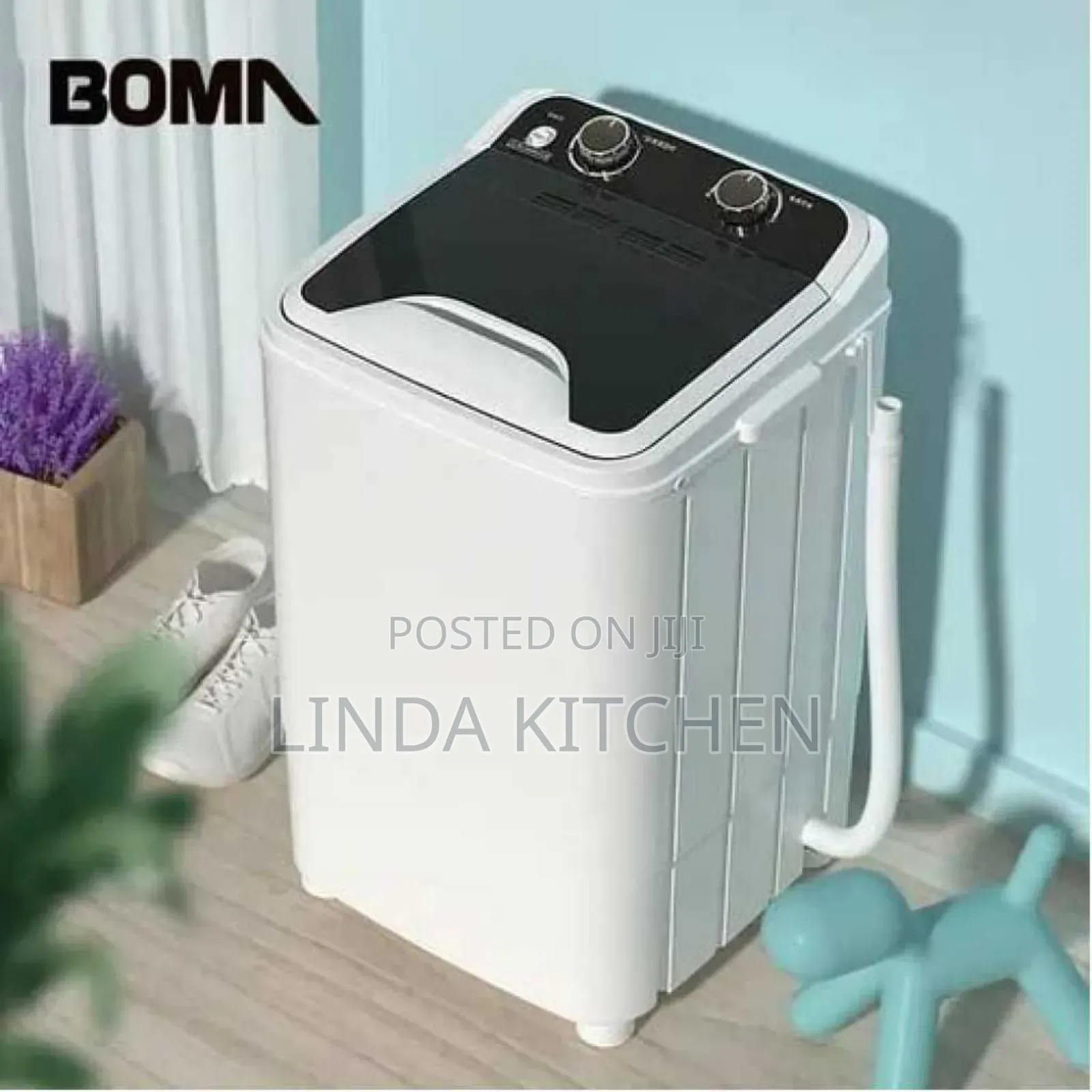 Boma Washing Machine 6kg Single Wash and Dry
