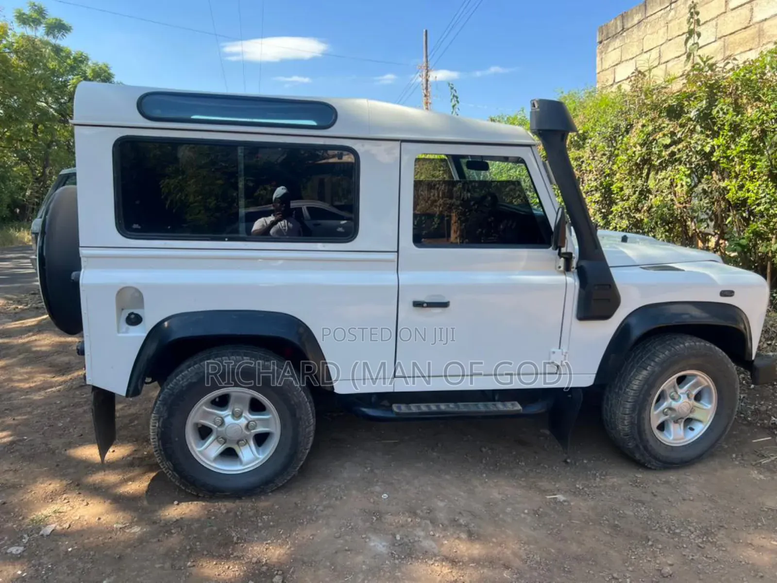 Land Rover Defender 2003 White