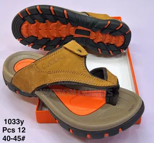 Men's Sandals Completely Leathered and Smartly Looking