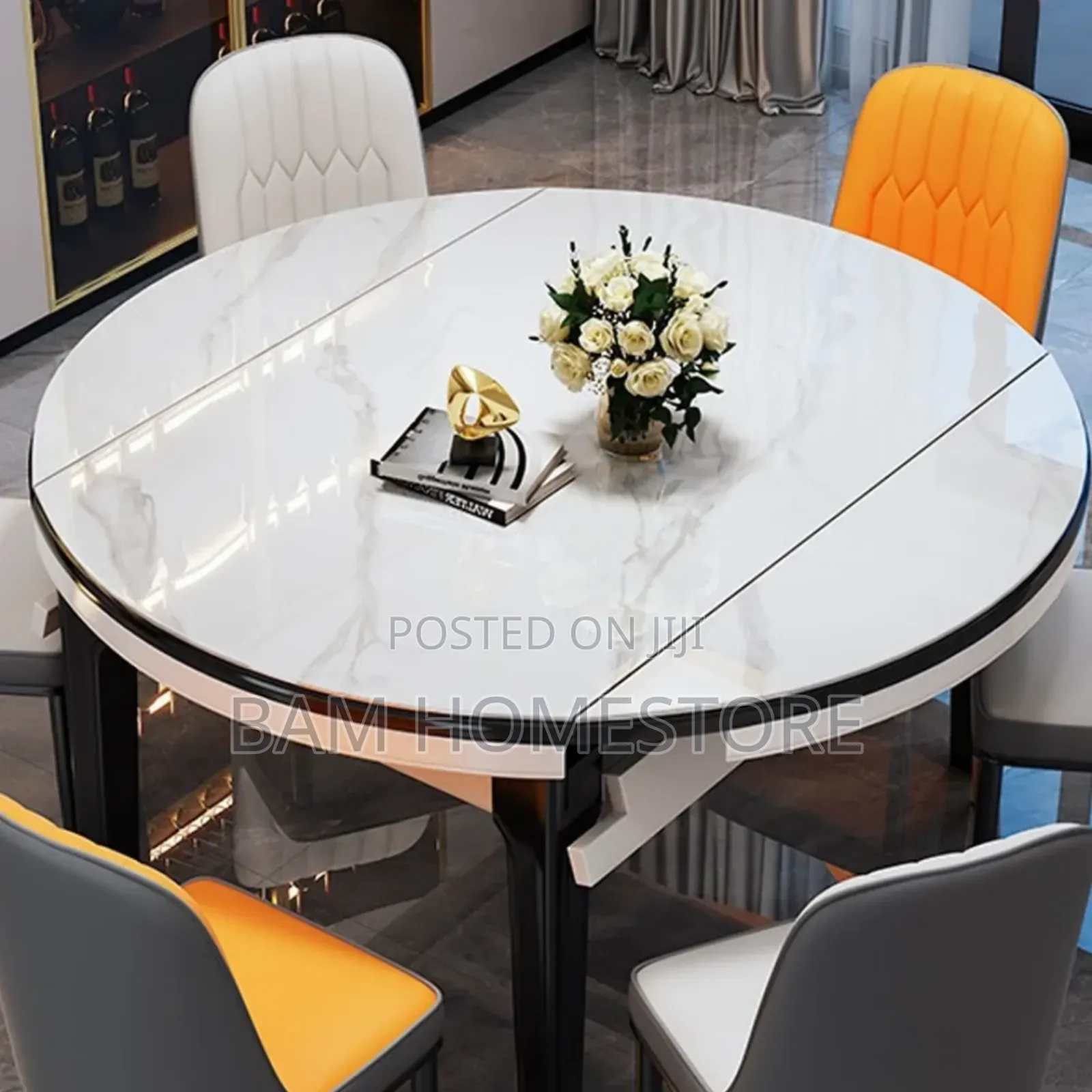 Expandable Dining Table With 6 Chairs