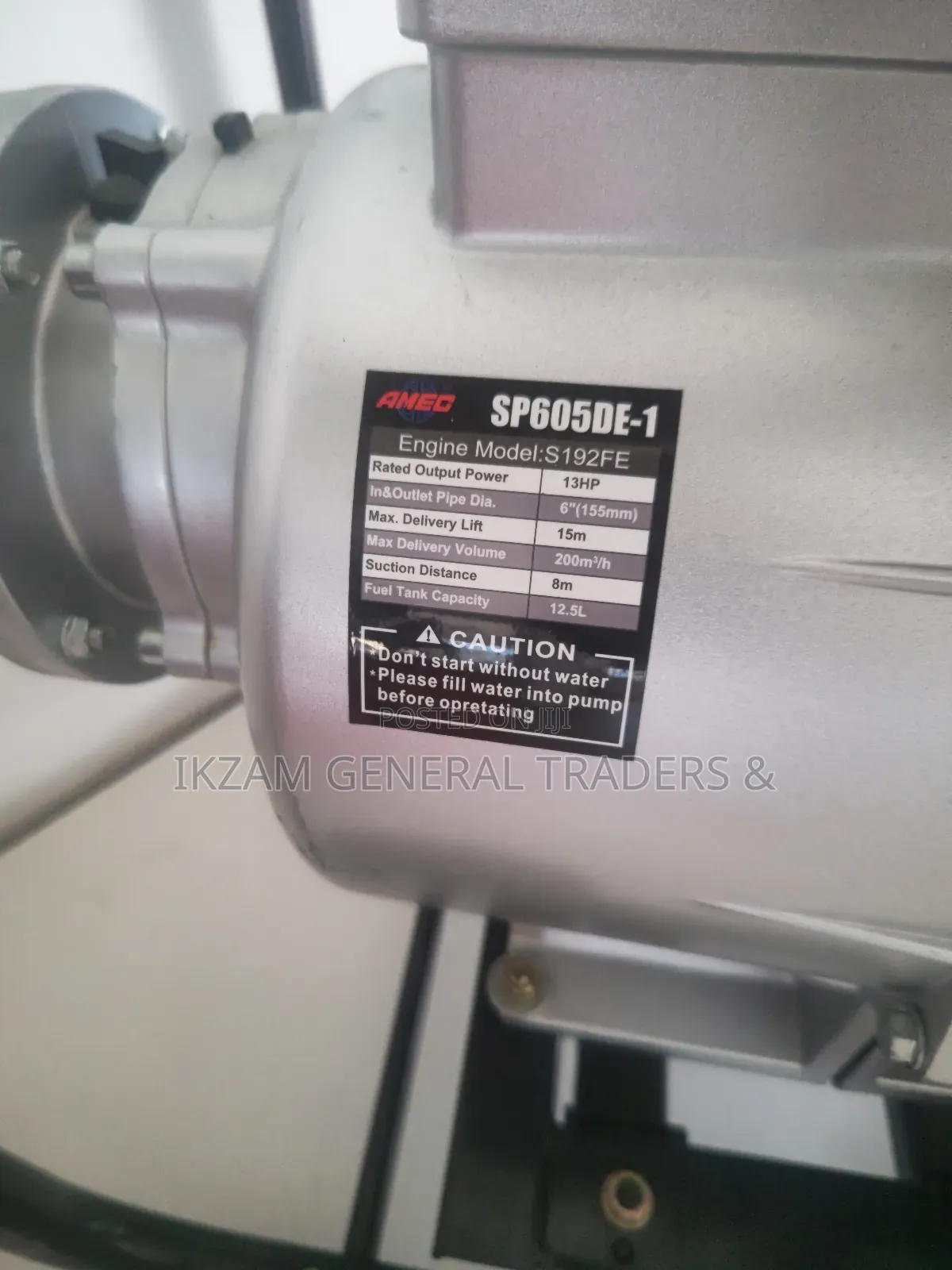 Water Pump 6" Diesel (Amec Brand)
