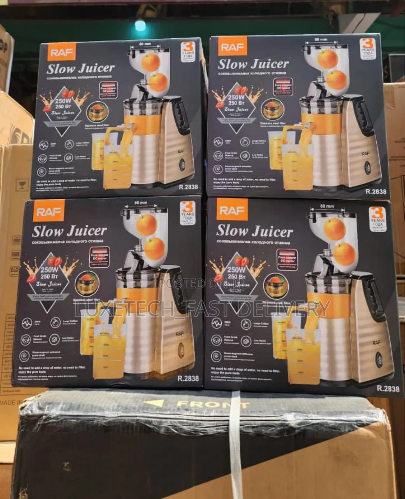 Raf Slow Juicer, Model R.2838