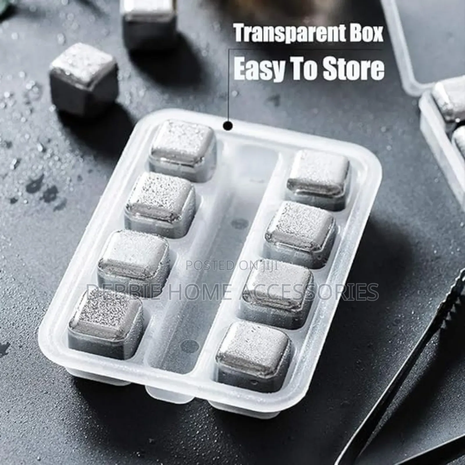 Reusable Ice Cubes Metal Stainless Steel