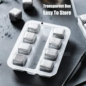 Reusable Ice Cubes Metal Stainless Steel
