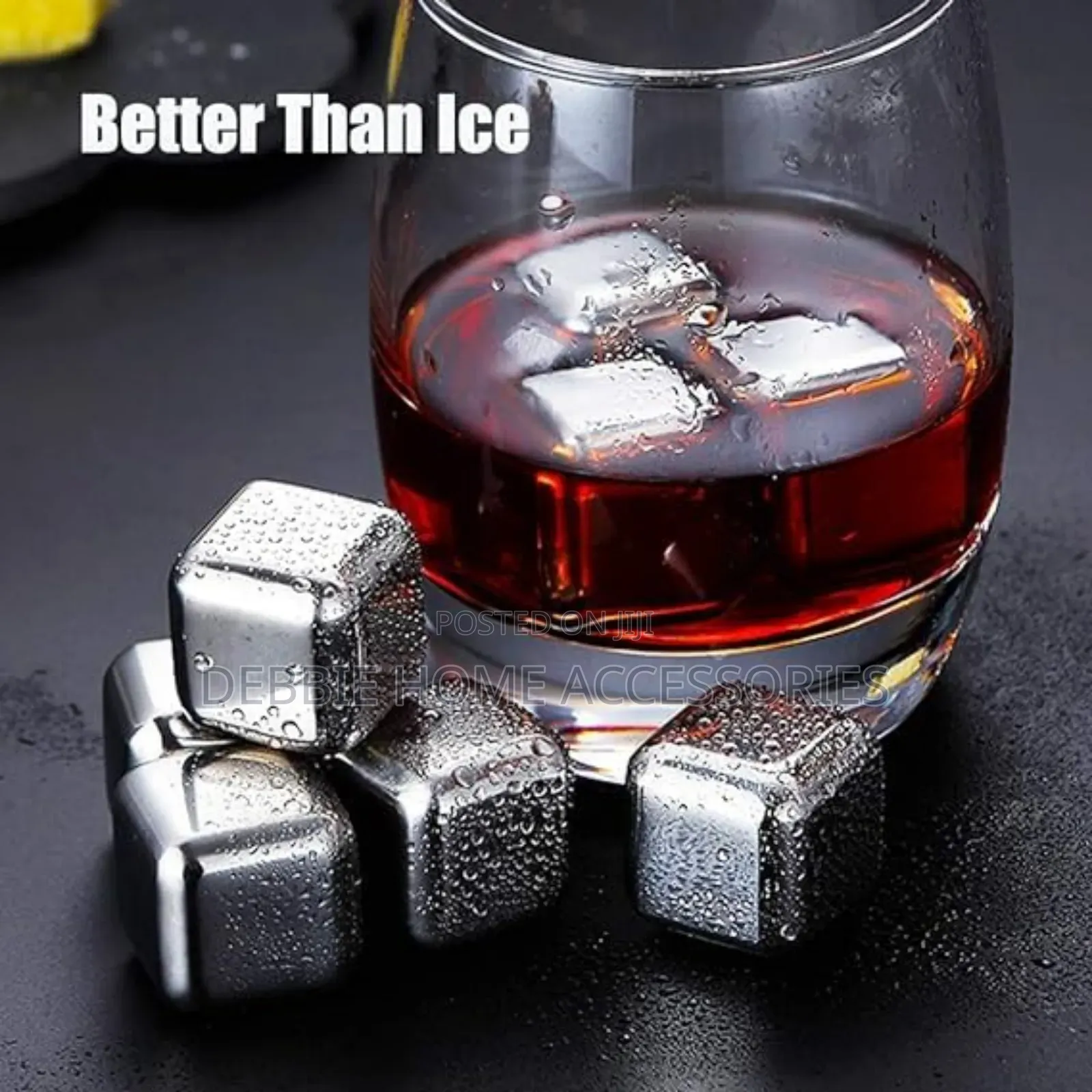 Reusable Ice Cubes Metal Stainless Steel