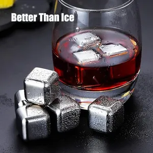 Reusable Ice Cubes Metal Stainless Steel