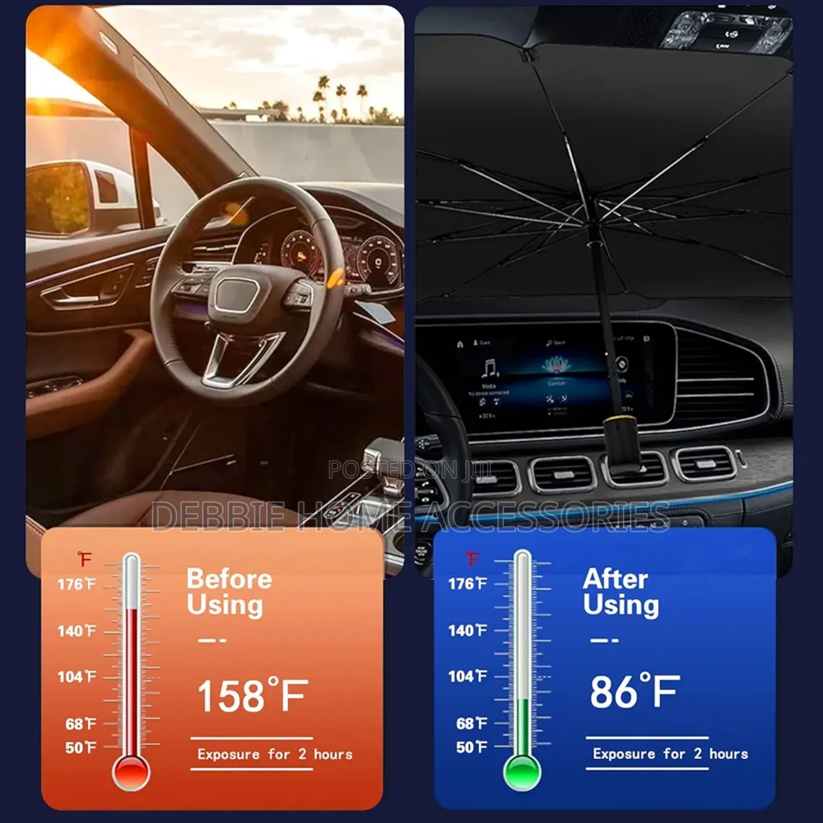 Car Sunshade Umbrella