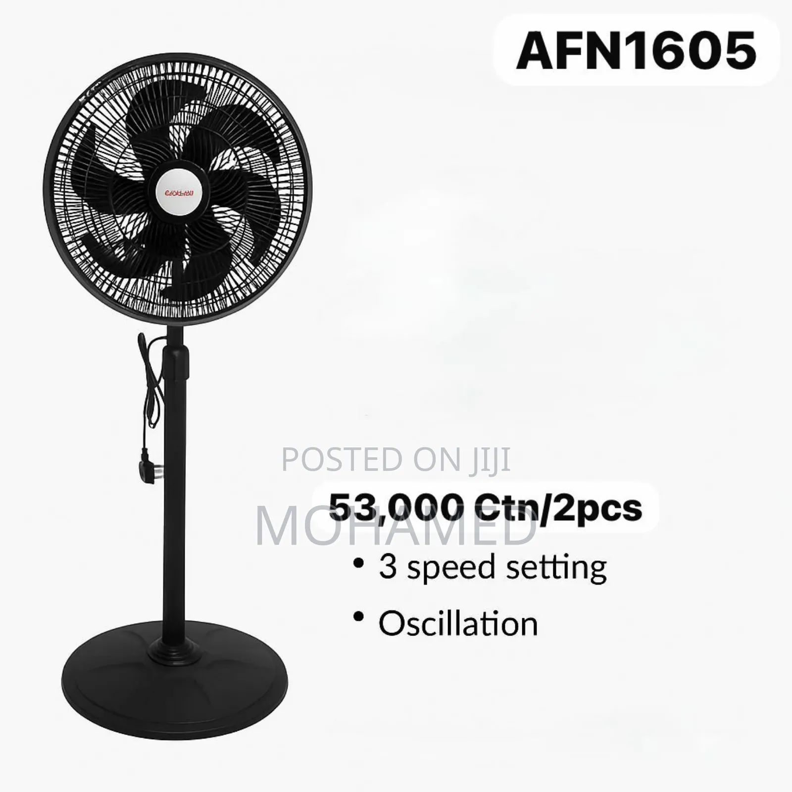 Aborder Stand Fan