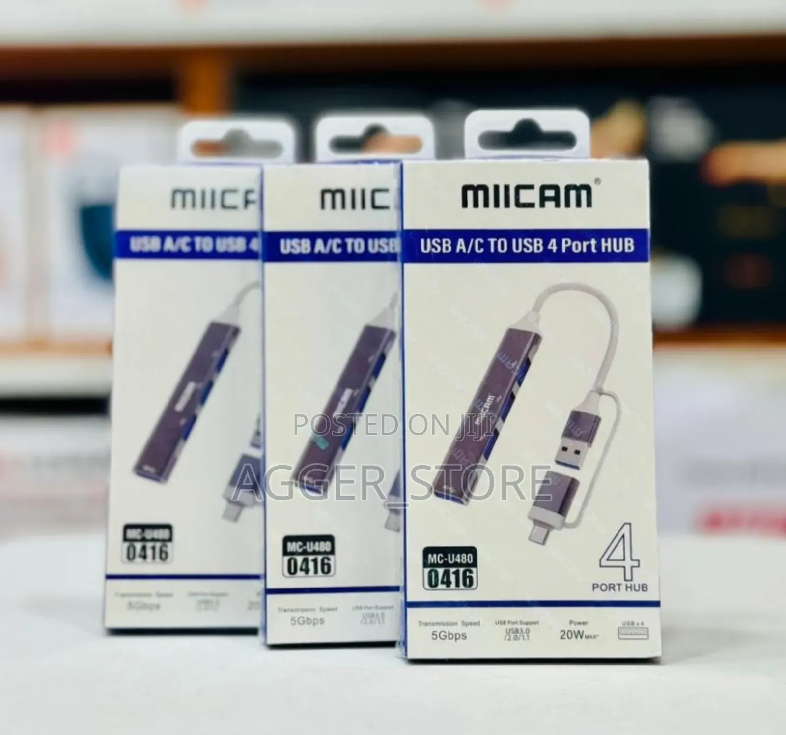 Micam Usb a/C to 4 Ports Hub